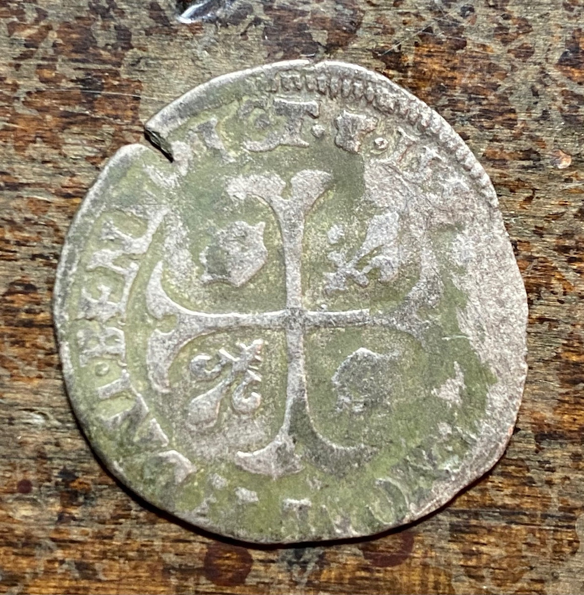 1593 Dauphine (Dolphin) France Silver Douzain Henri IV Rare Medieval F –  Tortuga Trading