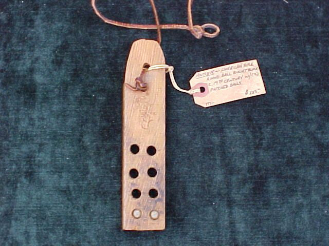 Wood Loading Block for a Kentucky Style Rifle, #2411 Powder Flasks ...