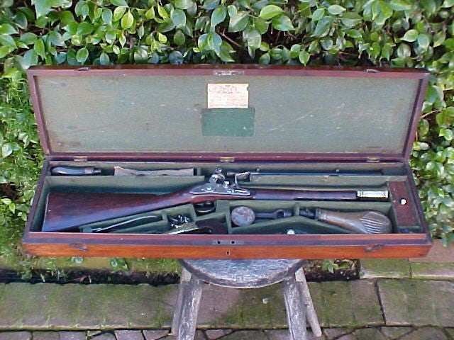 Pair of British Brass Barrel Pistols Converted from Flintlocks. (AH5391)
